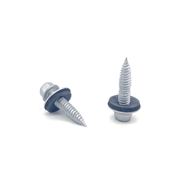 1022A+SCM435 Hot Rust Treasure Hex Flange Head Roofing Screw /Self Tapping Screw/Composite Cochleas/Bi-Metal Screw