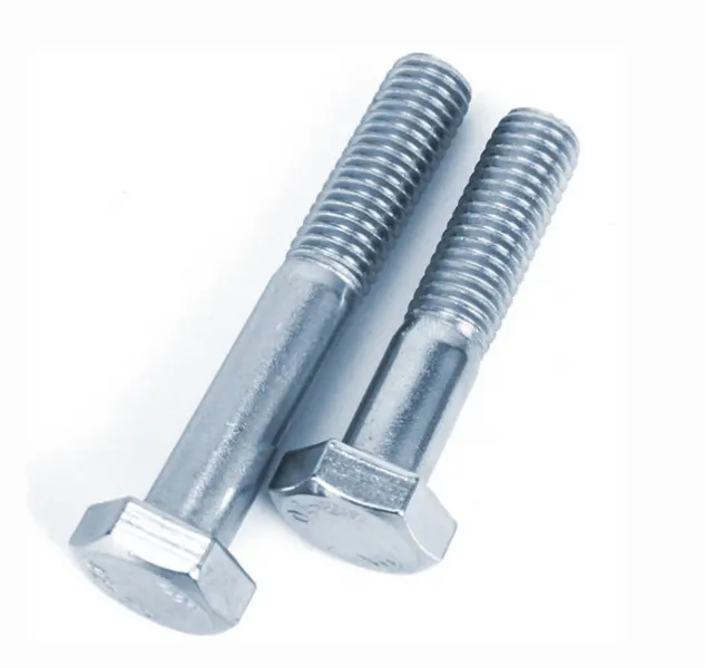 Quomodo eligere Durabile DIN931 Dimidium Thread Hex Bolt, 8.8/10.9 Grade Zinc Plated Metric Hex Head Bolt For Industrial Connection?