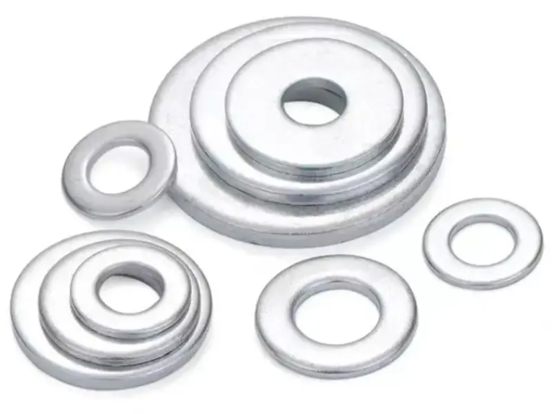 Quid sunt usus DIN9021 Carbon Steel Zinc Plated Large Flat Washer?