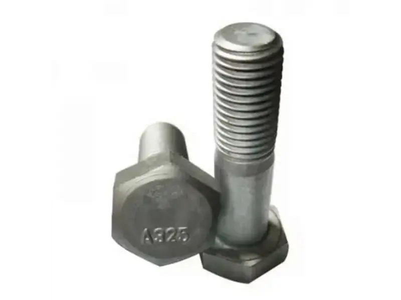 ASTM A325 Gravis Hex structuralis fulmen Carbon Steel High tensile fulmen: Reliable Fastener for Steel Construction