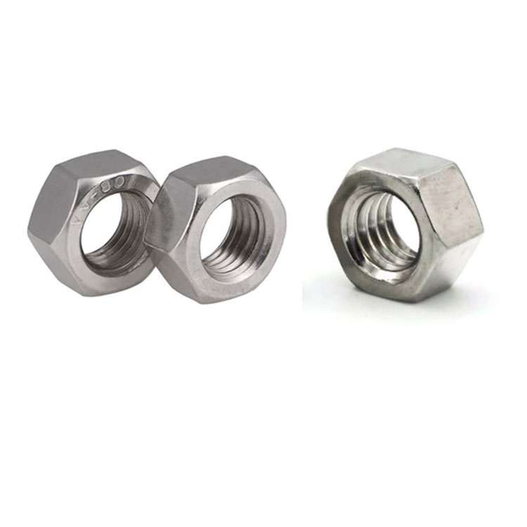 A194 M3 M5 Steel 304 DIN934 China Bolt And Nut Manufacturer Hex Nut