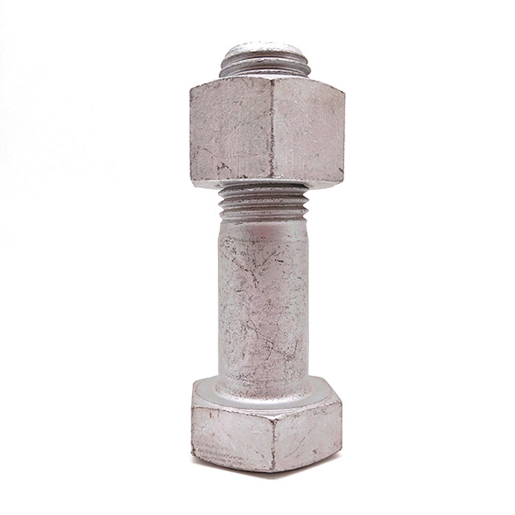 ANSI/ASME A490M Calidum intinge Galvanized Metric Gravis Hexagon fulmen cum Nut