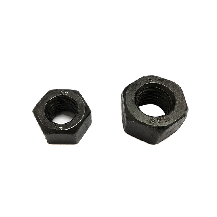 ASTM A194/A194M 2H 2HM Original Black Hex Gravis Nut