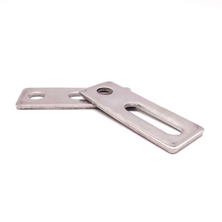 Custom Solar Bracket Stainless Steel 304 201 430 Adapter Plate For Hanger Bolt