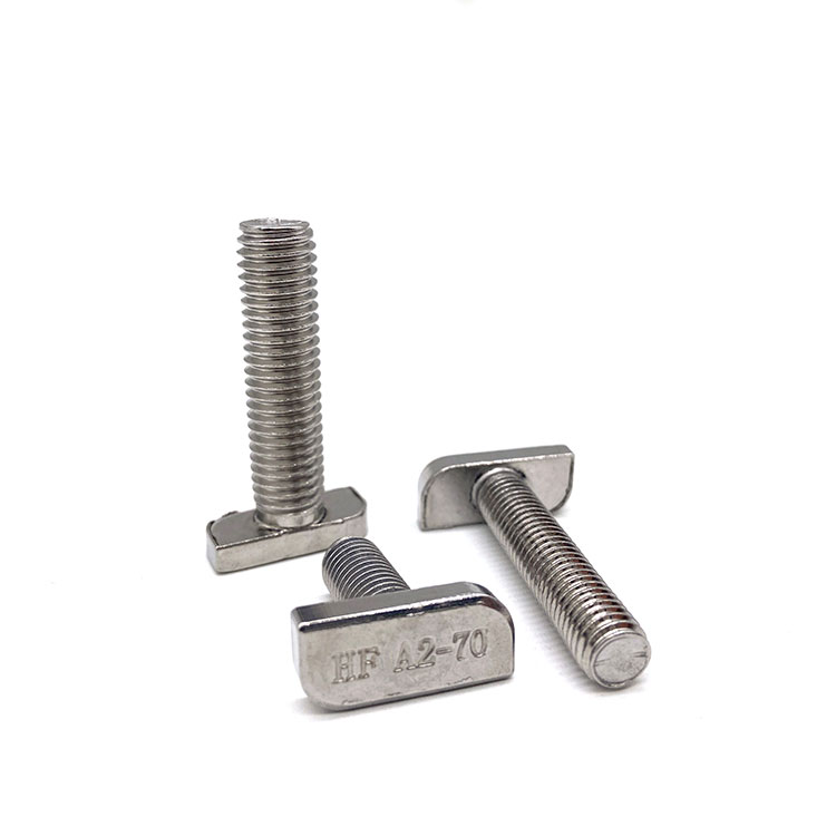 Fastener Steel 304 316 A2-70 A4-70 T Head Type Bolt