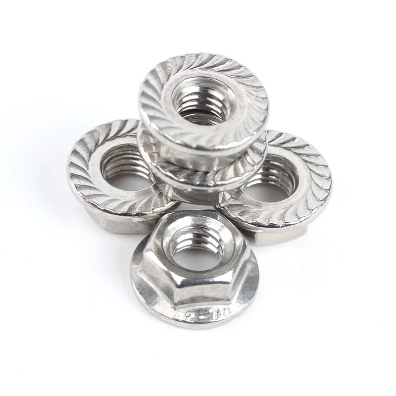 DIN6923 Hexagon Flange Nuces