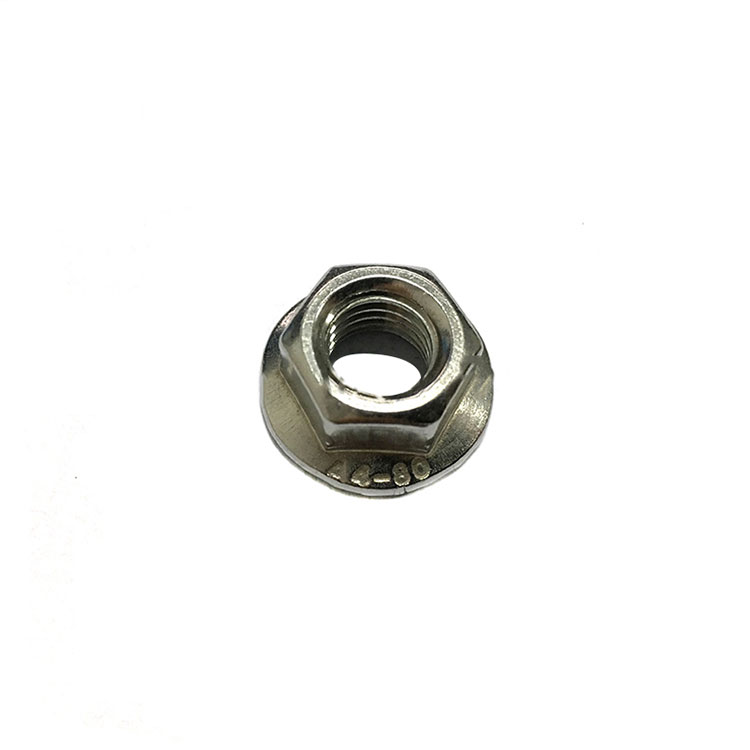 DIN6923 Steel Campe SS304 SS316 Hex Flange Nut