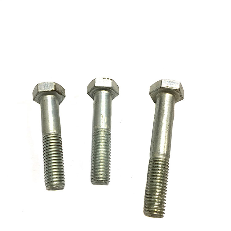 DIN931 Ferro Cadmiae inauratae Half Threaded Hex caput clutis Partialiter Threaded Metric clutis Hex caput Cochleas