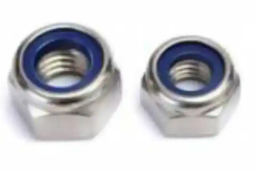 Galvanized Steel Nylon Insert Lock Nuces