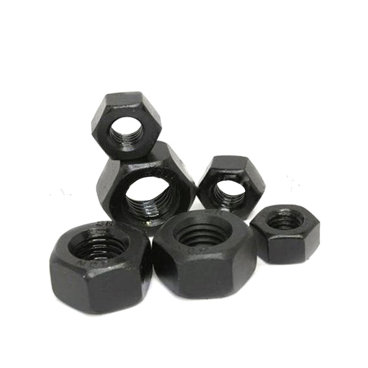 Gr 8 Carbon steel High Tensile Black DIN6915 Hex Gravis Nuts