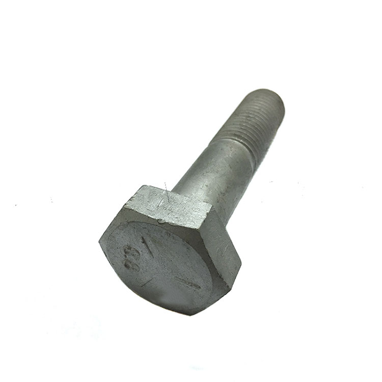 Hot Dip Galvanized HDG High tensile Hex Cap Screw