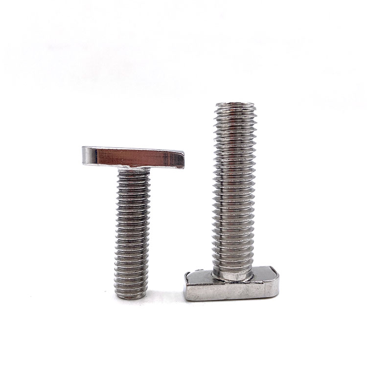 M4 Steel And Bolt Fastener Steel 304 316 T-Bolt