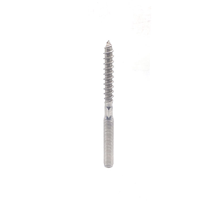 Solaris Adscendens Threaded M8 M12 M10 Duplex finem Cochleas lignum Thread Hanger Bolt