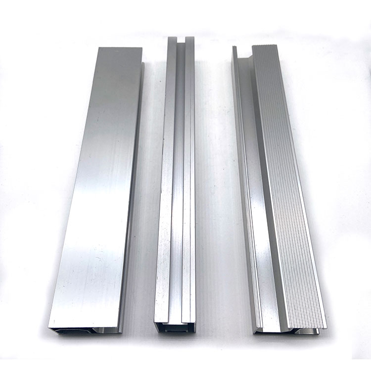 Solar Panel Brackets Aluminium extrusionem 6063 T5 Solar Panel Frames Aluminium Profile