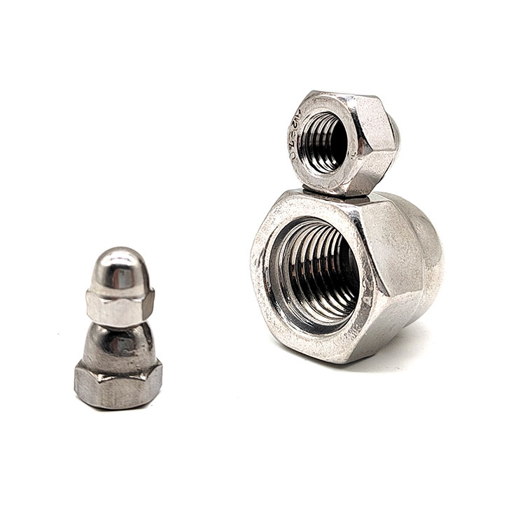 Steel Din1587 Hex Cap Nuts